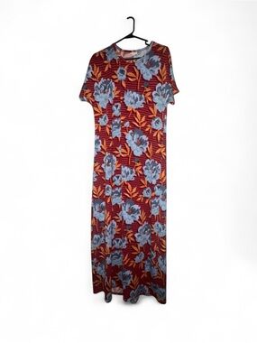 Lularoe Maria Maxi Dress - Floral Print